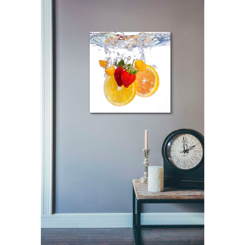 Image of 'Fruit Splash I' Giclee Canvas Wall Art
