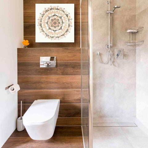 Image of 'Blush Mandala' by Danhui Nai, Canvas Wall Art,18 x 18