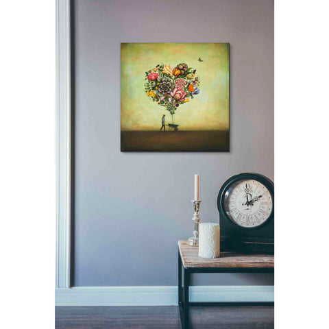 Image of 'Big Heart Botany' by Duy Huynh, Giclee Canvas Wall Art