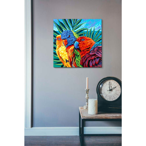 Image of 'Birds in Paradise I' by Carolee Vitaletti, Giclee Canvas Wall Art