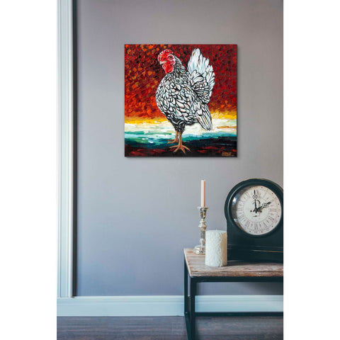 Image of 'Fancy Chicken II' by Carolee Vitaletti, Giclee Canvas Wall Art