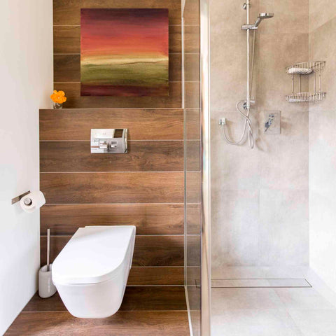 Image of 'Abstract Horizon I' by Ethan Harper, Canvas Wall Art,18 x 18