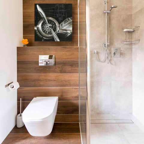 Image of 'Aerial Navigation I' by Ethan Harper, Canvas Wall Art,18 x 18