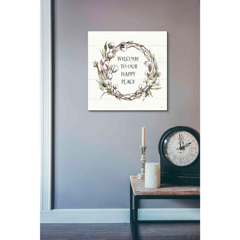 Image of 'Country Life VII Welcome' by Anne Tavoletti, Canvas Wall Art,18 x 18