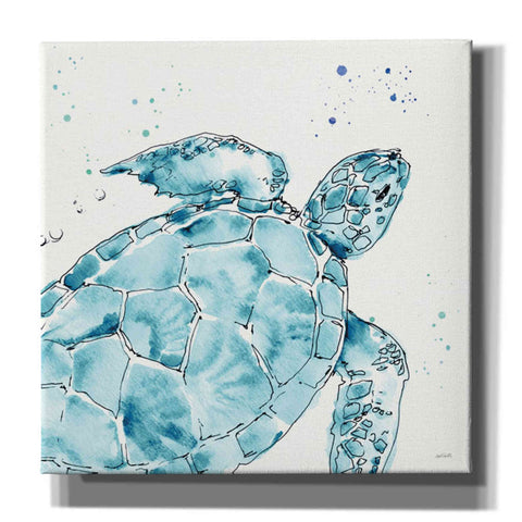 Image of 'Deep Sea IX' by Anne Tavoletti, Canvas Wall Art,18 x 18