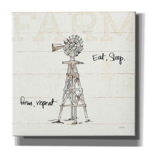 Image of 'Farm Memories VI' by Anne Tavoletti, Canvas Wall Art,18 x 18