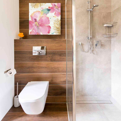 Image of 'Flamingo Fever VIII' by Anne Tavoletti, Canvas Wall Art,18 x 18