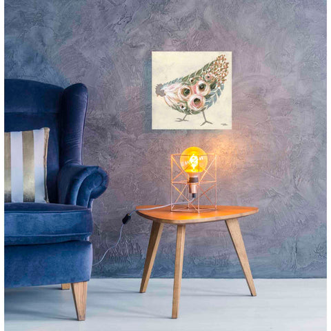 Image of 'Astrid the Hen' by Michele Norman, Canvas Wall Art,18 x 18