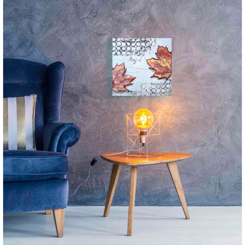 Image of 'Channeling Fall 3' by Britt Hallowell, Canvas Wall Art,18 x 18