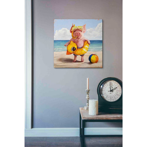 Image of 'Baked Ham' by Lucia Heffernan, Canvas Wall Art,18 x 18