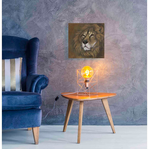 Image of 'The King Has Returned' by Britt Hallowell, Canvas Wall Art,18 x 18