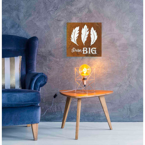 Image of 'Dream Big' by Britt Hallowell, Canvas Wall Art,18 x 18