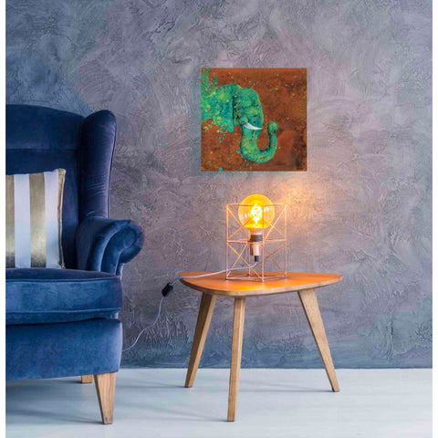 Image of 'Splashing Forth' by Britt Hallowell, Canvas Wall Art,18 x 18