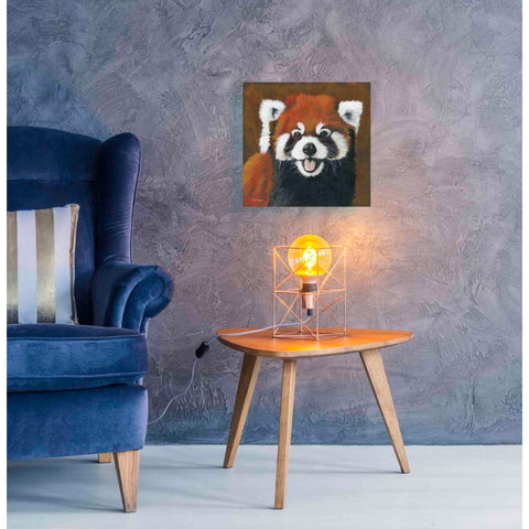 Image of 'Red' by Britt Hallowell, Canvas Wall Art,18 x 18