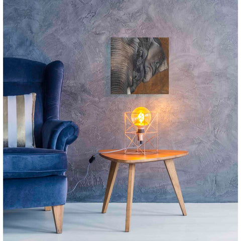 Image of 'The Gentlest Giant' by Britt Hallowell, Canvas Wall Art,18 x 18