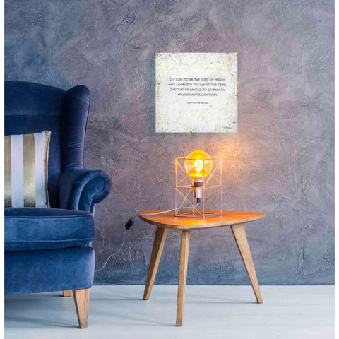 Image of 'I'd Like to Be' by Britt Hallowell, Canvas Wall Art,18 x 18