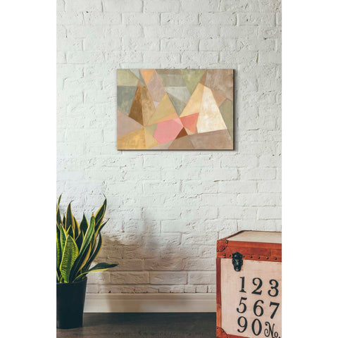 Image of "Geometric Abstract" by Silvia Vassileva, Canvas Wall Art,26 x 18
