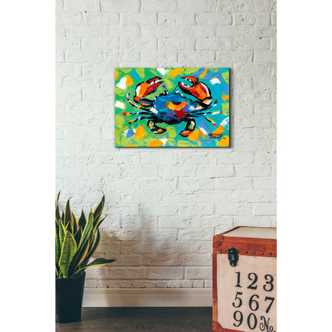 Image of 'Seaside Crab II' by Carolee Vitaletti, Giclee Canvas Wall Art