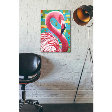 Image of 'Fabulous Flamingos I' by Carolee Vitaletti, Giclee Canvas Wall Art
