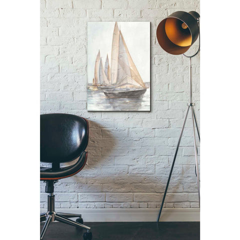 Image of 'Plein Air Sailboats II' by Ethan Harper Canvas Wall Art,18 x 26