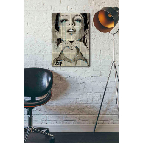 Image of 'All You Need is Love' by Loui Jover, Canvas Wall Art,18 x 26