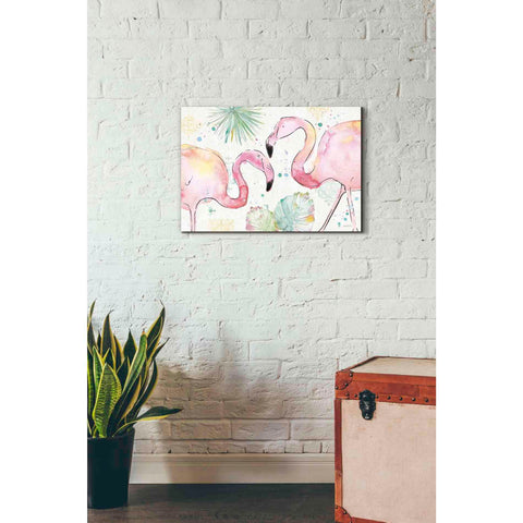 Image of 'Palm Passion I' by Anne Tavoletti, Canvas Wall Art,26 x 18