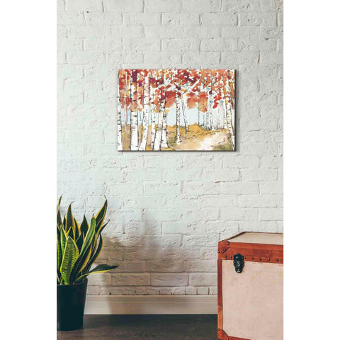 Image of 'Festive Foliage X' by Anne Tavoletti, Canvas Wall Art,26 x 18