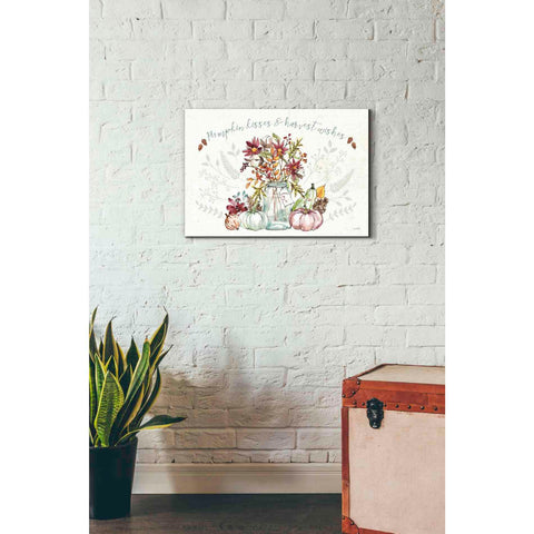 Image of 'Festive Foliage I' by Anne Tavoletti, Canvas Wall Art,26 x 18