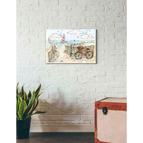 Image of 'Coastal Catch VI' by Anne Tavoletti, Canvas Wall Art,26 x 18