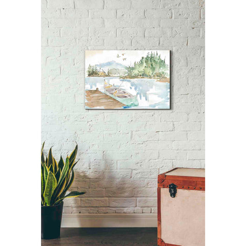 Image of 'Lakehouse I' by Anne Tavoletti, Canvas Wall Art,26 x 18