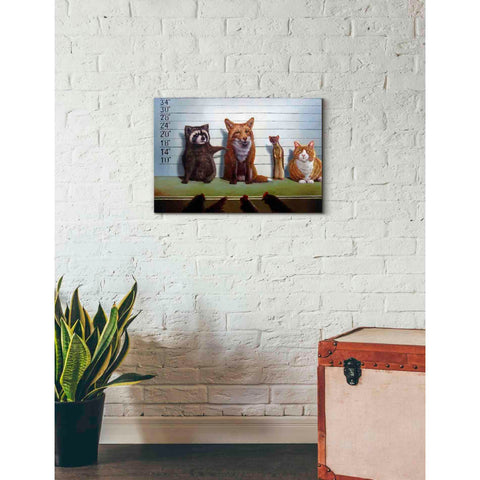 Image of 'Usual Suspects' by Lucia Heffernan, Canvas Wall Art,26 x 18