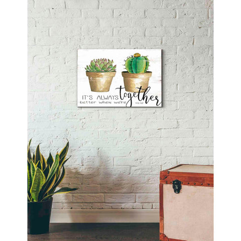 Image of 'It's Always Better Together' by Cindy Jacobs, Giclee Canvas Wall Art
