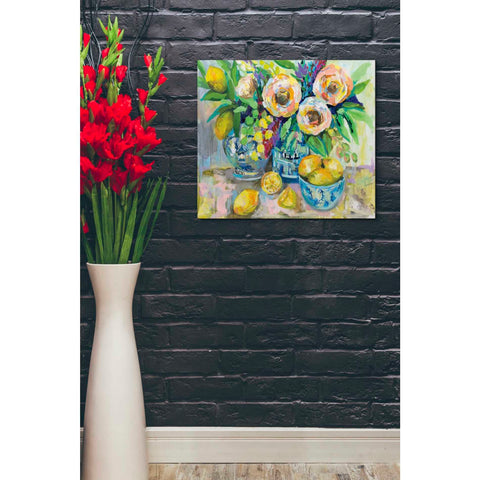 Image of "Afternoon Lemonade" by Jeanette Vertentes, Giclee Canvas Wall Art
