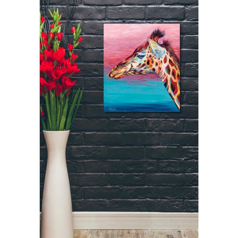 Image of 'Sky High Giraffe II' by Carolee Vitaletti, Giclee Canvas Wall Art