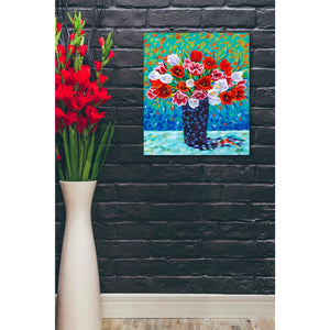 'Bouquet Celebration I' by Carolee Vitaletti, Giclee Canvas Wall Art