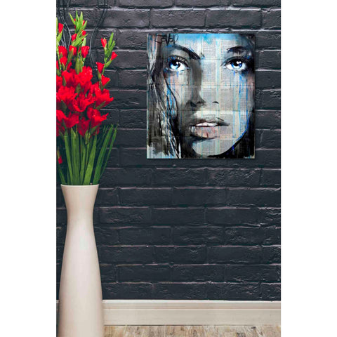 Image of 'Blue Sway' by Loui Jover, Canvas Wall Art,20 x 24