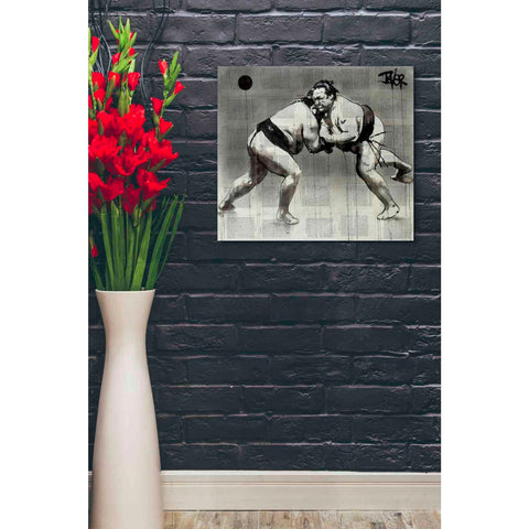 Image of 'Sumo' by Loui Jover, Canvas Wall Art,24 x 20