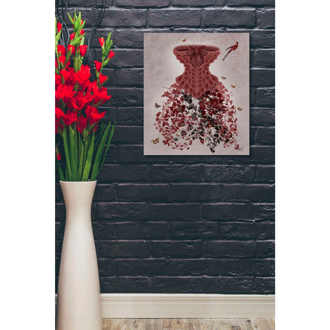 Image of 'Woodland Corset,' by Fab Funky, Giclee Canvas Wall Art