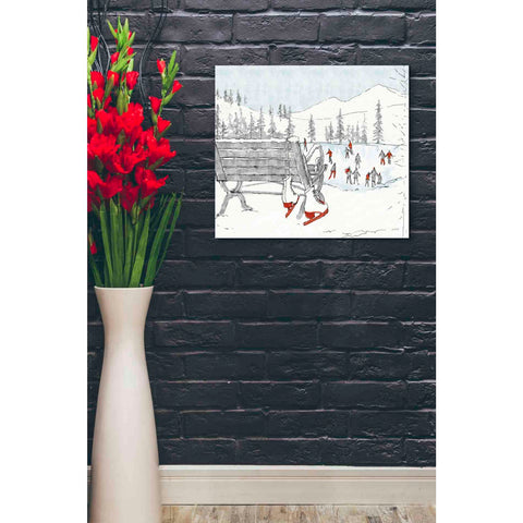 Image of 'Winter Fashion XI' by Anne Tavoletti, Canvas Wall Art,24 x 20