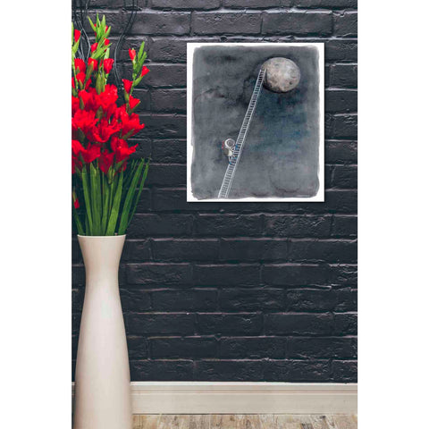 Image of 'Ladder to the Moon' by Rachel Nieman, Canvas Wall Art,20 x 24