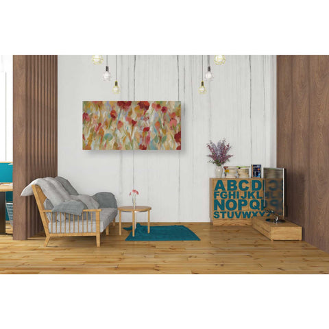 Image of "Breezy Floral I" by Silvia Vassileva, Canvas Wall Art,40 x 20