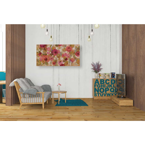 Image of "Glorious Pink Floral I" by Silvia Vassileva, Canvas Wall Art,40 x 20