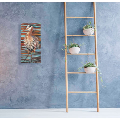 Image of 'Watchful Heron II' by Carolee Vitaletti, Giclee Canvas Wall Art