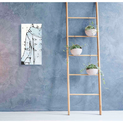 Image of 'Fashion Strokes VII Pastel' by Anne Tavoletti, Canvas Wall Art,20 x 40