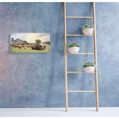 Image of 'Tioga Country Farmland' by Lori Deiter, Canvas Wall Art,40 x 20