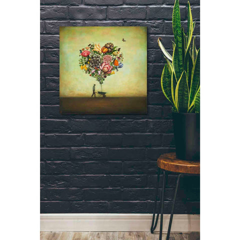 Image of 'Big Heart Botany' by Duy Huynh, Giclee Canvas Wall Art
