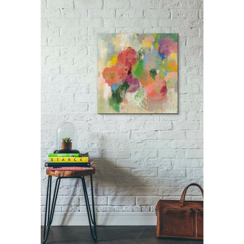 Image of 'Colorful Garden III' by Silvia Vassileva, Canvas Wall Art,26 x 26