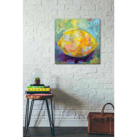 Image of "Lemon" by Jeanette Vertentes, Giclee Canvas Wall Art