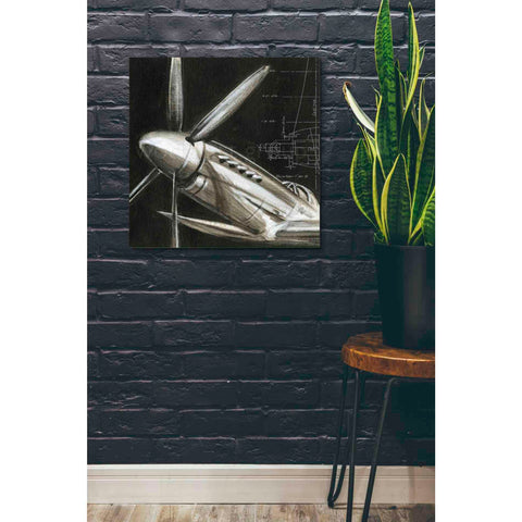 Image of 'Aerial Navigation II' by Ethan Harper, Canvas Wall Art,26 x 26