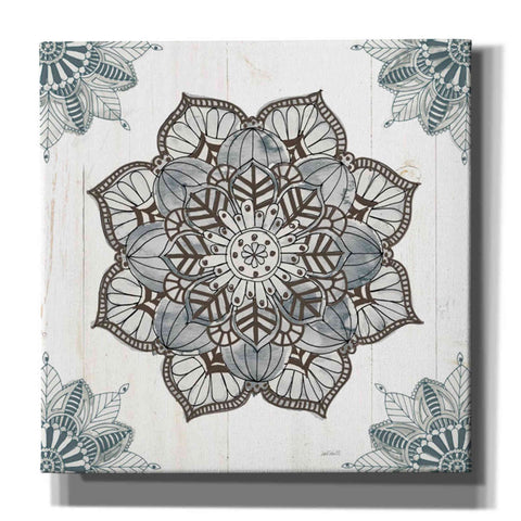 Image of 'Mandala Morning I' by Anne Tavoletti, Canvas Wall Art,26 x 26